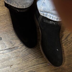 Men's Black Suede Boots
